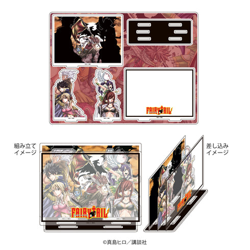 『FAIRY TAIL』アクリルジオラマ 02/デザインB(公式イラスト)